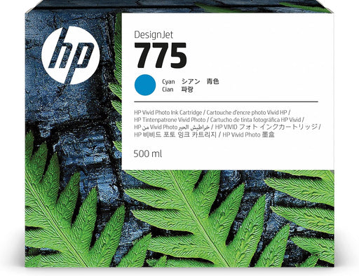 HP 775 (1XB17A) 500mL Cyan Original Ink Cartridge