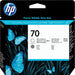 HP 70 Gloss Enhancer & Gray DesignJet Printhead (C9410A)