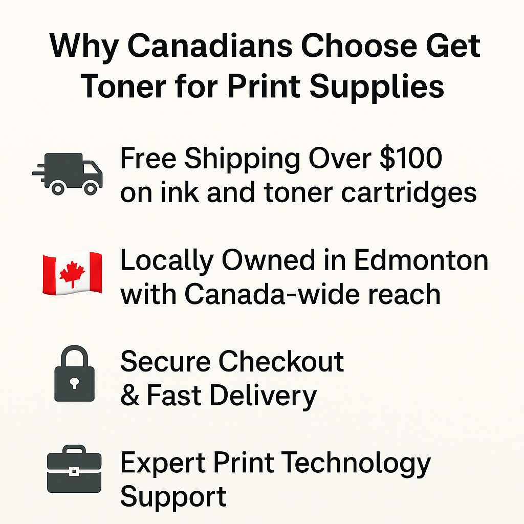 Why Buy from Get Toner
