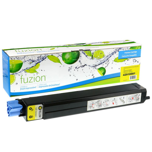 Okidata C9600 Compatible Toner - Yellow