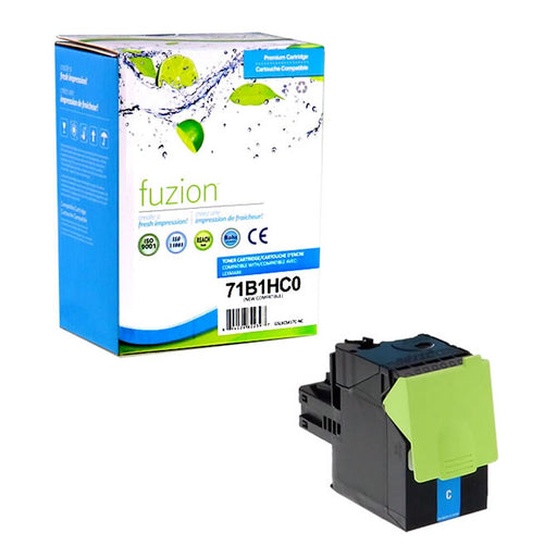 Lexmark 71B1HC0 Compatible Toner High Yield - Cyan