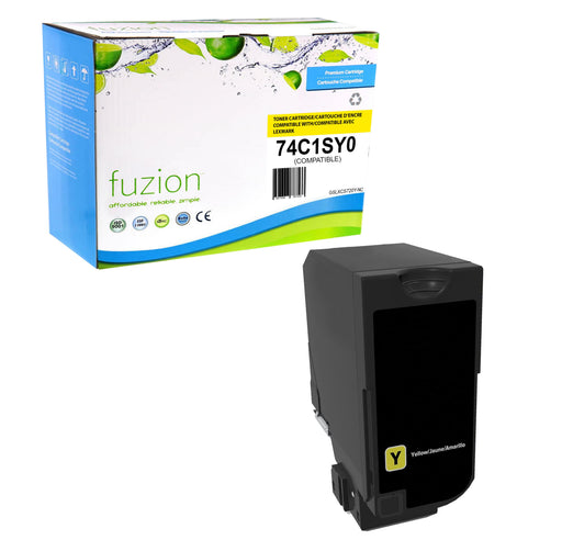 Lexmark 74C1SY0 Compatible Toner - Yellow