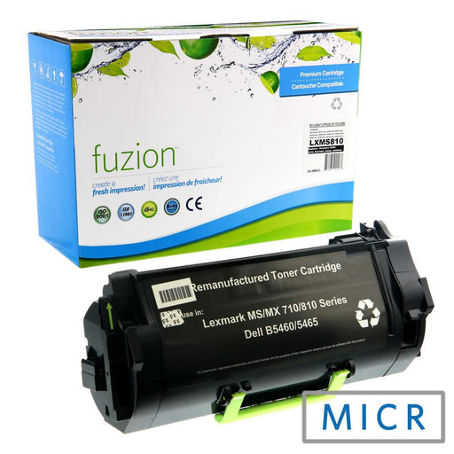 Lexmark 52D1H00 Reman MICR Toner - Black
