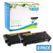 Brother TN850 Compatible Toner High Yield - Black (2 Pack)