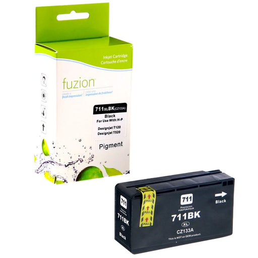 HP 711 (CZ133A) Compatible HY Pigment Inkjet - Black