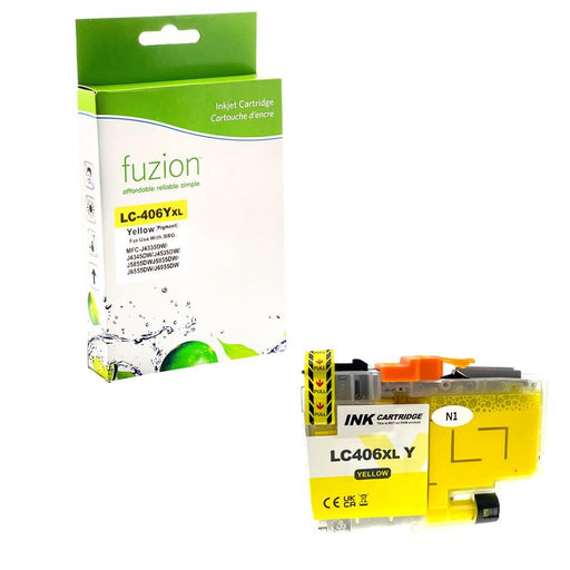 Brother LC406XLYS Compatible Inkjet - Yellow