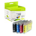 Brother LC51 Compatible Inkjet Set - C/K/M/Y