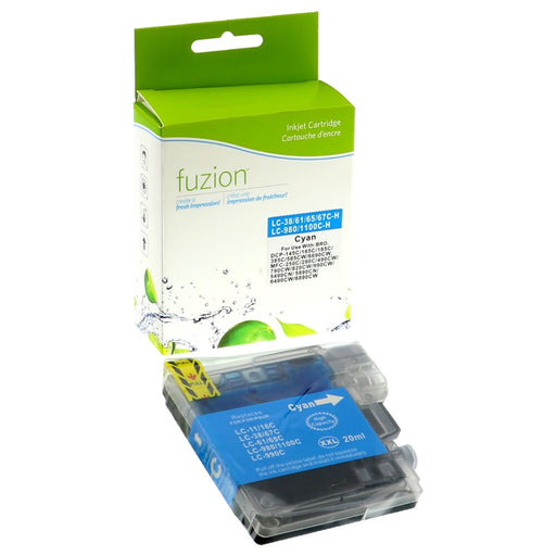 Brother LC65 Compatible Inkjet - HY Cyan