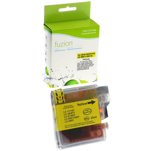Brother LC65 Compatible Inkjet - HY Yellow