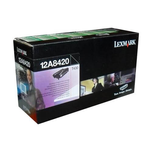 Lexmark 12A8420 T430 RETURN STANDARD PRINT CARTRIDGE (6K) – Compatible Printer Supply – Get Toner Canada