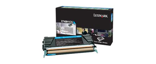 Lexmark X748H1CG LEXMARK X748 CYAN HIGH YIELD RETURN PGM TONER 10K – Compatible Printer Supply – Get Toner Canada