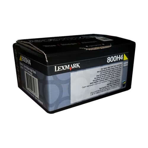 Lexmark 80C0H40 LEXMARK 800H4 CX410/510 YELLOW HIGH YIELD TONER CART – Compatible Printer Supply – Get Toner Canada