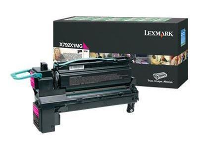 Lexmark X792X1MG LEXMARK X792 MAGENTA EXTRA HIGH YIELD RETURN PROGRA – Compatible Printer Supply – Get Toner Canada