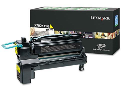 Lexmark X792X1YG LEXMARK X792 YELLOW EXTRA HIGH YIELD RETURN PROGRAM – Compatible Printer Supply – Get Toner Canada