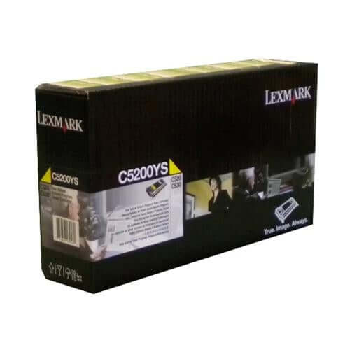 Lexmark C5200YS C520N_C530DN YELLOW RETURN PROGRAM CARTRIDGE (1.5K) – Compatible Printer Supply – Get Toner Canada