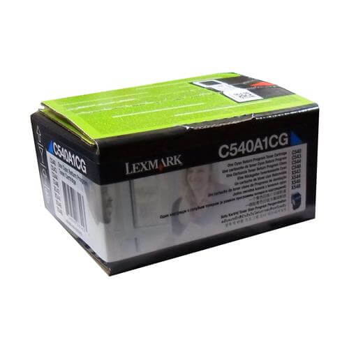 Lexmark C540A1CG C54X/X54X CYAN RETURN PROGRAM TONER CARTRIDGE 1K – Compatible Printer Supply – Get Toner Canada