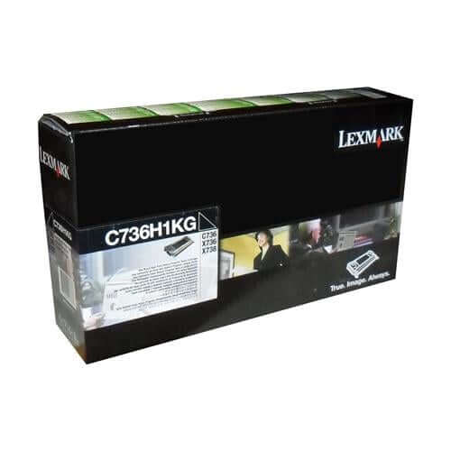 Lexmark C736H1KG C736/X736/X738 BLACK HIGH YIELD RETURN PROGRAM TONE – Compatible Printer Supply – Get Toner Canada