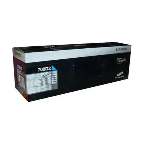 Lexmark 70C0D20 LEXMARK 700D2 CS/CX310/410/510 CYAN DEVELOPER UNIT – Compatible Printer Supply – Get Toner Canada