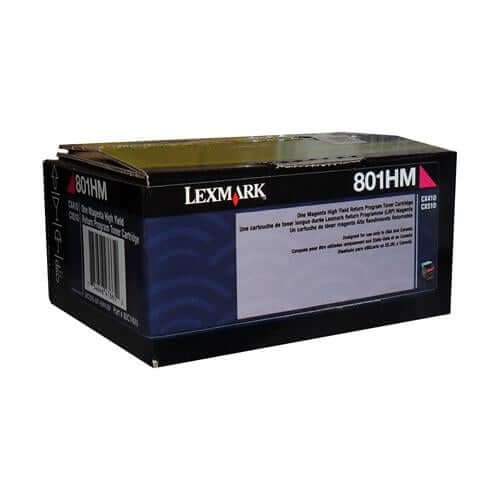 Lexmark 80C1HM0 LEXMARK 801HM CX410/510 MAGENTA HIGH YIELD RETURN PR – Compatible Printer Supply – Get Toner Canada