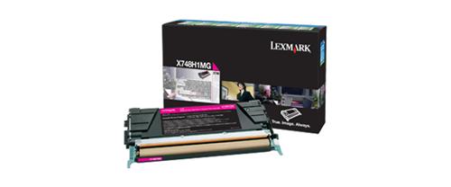 Lexmark X748H1MG LEXMARK X748 MAGENTA HIGH YIELD RET. PGM TONER 10K – Compatible Printer Supply – Get Toner Canada