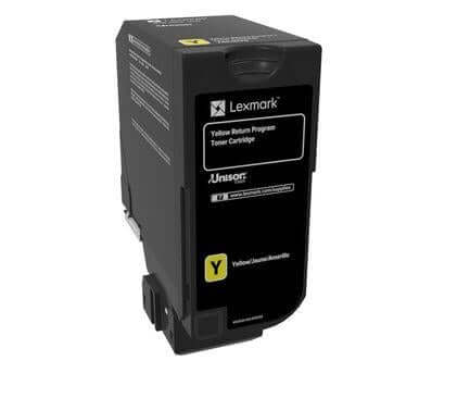 Lexmark 74C10Y0 LEXMARK CS720 CS725 CX725 YELLOW RET PROG TONER 3K – Compatible Printer Supply – Get Toner Canada