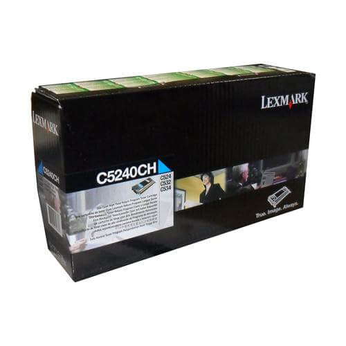Lexmark C5240CH C524_C532_C534 CYAN HIGH YIELD RETURN CARTRIDGE (5K) – Compatible Printer Supply – Get Toner Canada