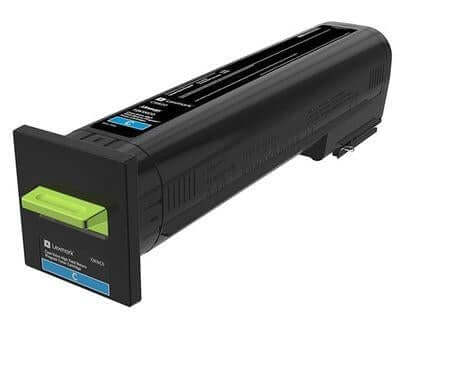 Lexmark 72K1XC0 LEXMARK CS820 CYAN EXTRA HIGH YIELD RETURN PROGRAM T – Compatible Printer Supply – Get Toner Canada