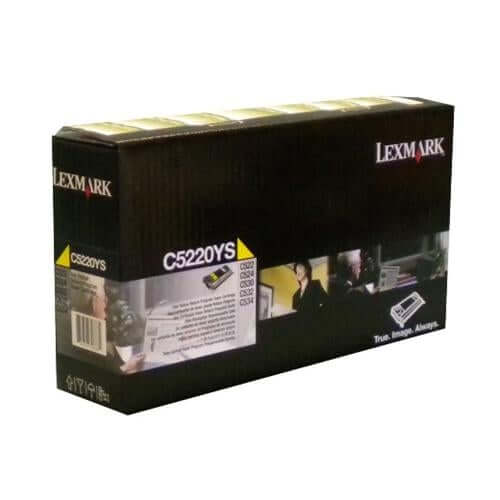 Lexmark C5220YS C52X_C53X YELLOW STANDARD YIELD RETURN CATRIDGE (3K) – Compatible Printer Supply – Get Toner Canada