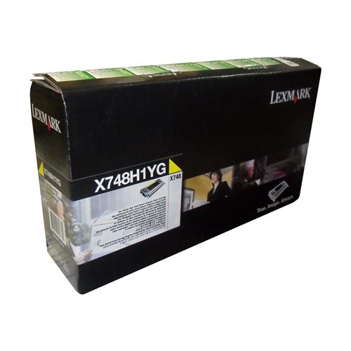 Lexmark X748H1YG LEXMARK X748 YELLOW HIGH YIELD RETURN PGM TONER 10K – Compatible Printer Supply – Get Toner Canada