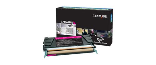 Lexmark X746A1MG LEXMARK X746 X748 MAGENTA RETURN PGM TONER 7K – Compatible Printer Supply – Get Toner Canada