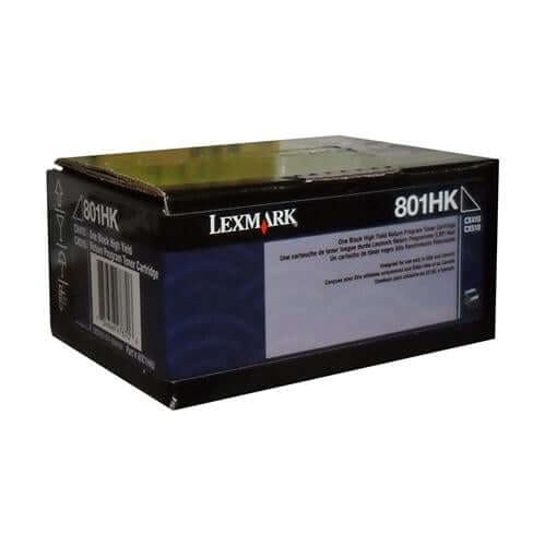 Lexmark 80C1HK0 LEXMARK 801HK CX410/510 BLACK HIGH YIELD RETURN PROG – Compatible Printer Supply – Get Toner Canada