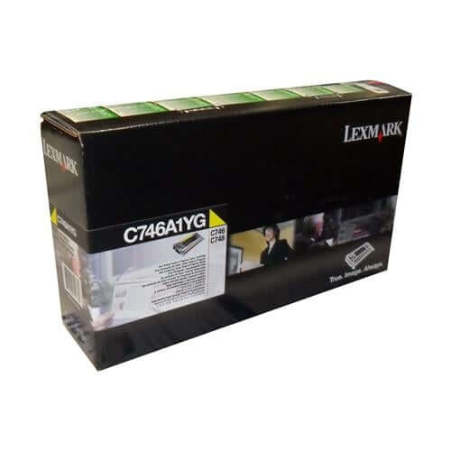 Lexmark C746A1YG LEXMARK C746 C748 YELLOW RETURN PGM TONER  7K – Compatible Printer Supply – Get Toner Canada