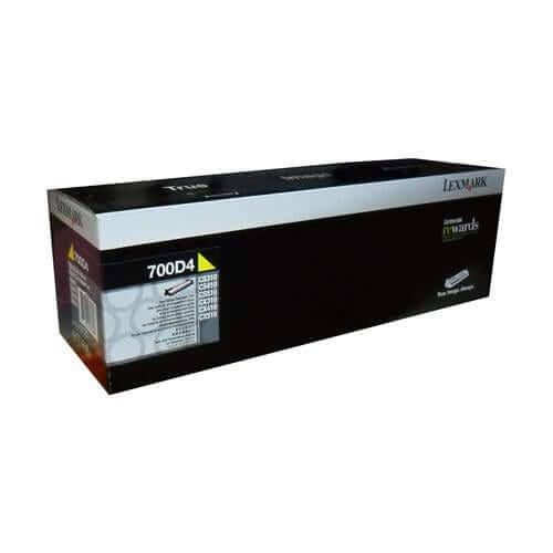 Lexmark 70C0D40 LEXMARK 700D4 CS/CX310/410/510 YELLOW DEVELOPER UNIT – Compatible Printer Supply – Get Toner Canada