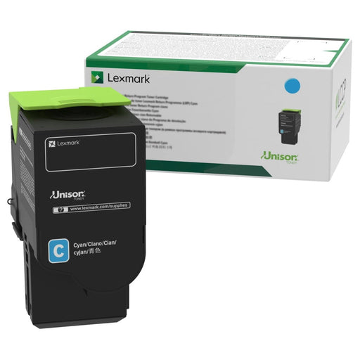 Lexmark 78C1UC0 Cyan Ultra High Yield Return Program Toner Cartridge – Compatible Printer Supply – Get Toner Canada