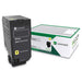 Lexmark 84C1HY0 LEXMARK CX725 YELLOW HIGH YIELD RETURN PROGRAM TONER – Compatible Printer Supply – Get Toner Canada