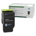 Lexmark C241XC0 Cyan Extra High Yield Return Program Toner Cartridge