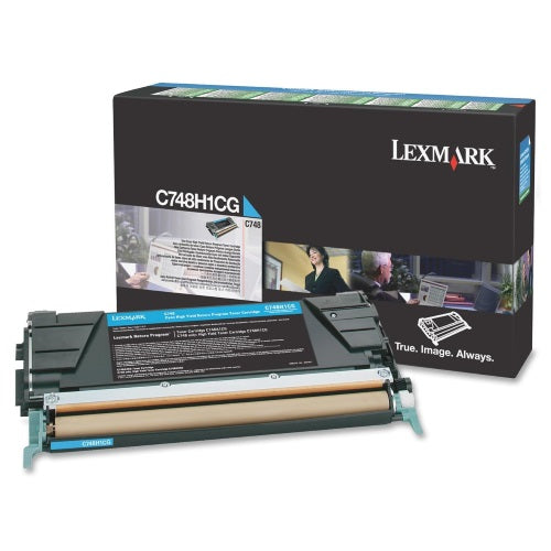 Lexmark Return Program Toner Cartridge, High Yield- Cyan (C748H1CG) – Compatible Printer Supply – Get Toner Canada
