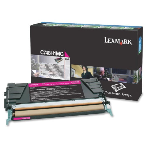 Lexmark Return Program Toner Cartridge, High Yield- Magenta (C748H1MG) – Compatible Printer Supply – Get Toner Canada