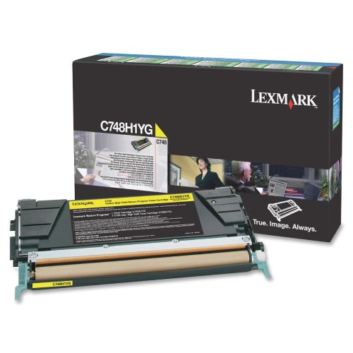 Lexmark Return Program Toner Cartridge, High Yield- Yellow (C748H1YG) – Compatible Printer Supply – Get Toner Canada