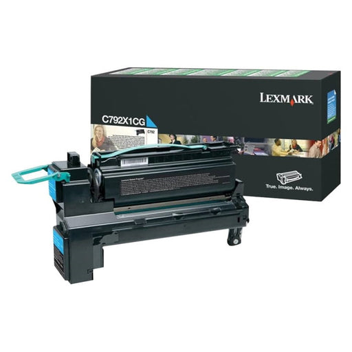 Lexmark C792X1CG LEXMARK C792 CYAN EXTRA HIGH YIELD RETURN PROGRAM – Compatible Printer Supply – Get Toner Canada