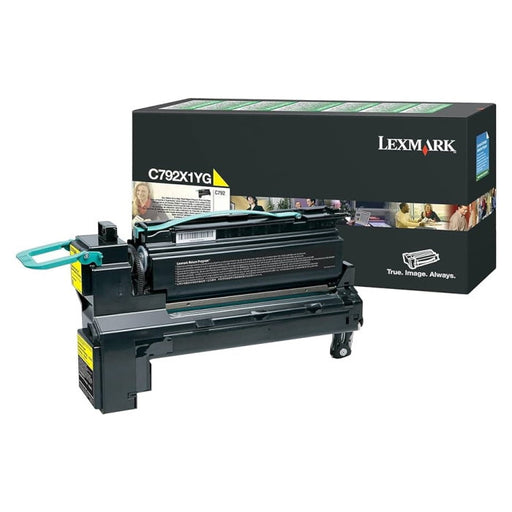 Lexmark C792X1YG LEXMARK C792 YELLOW EXTRA HIGH YIELD RETURN PROGRAM – Compatible Printer Supply – Get Toner Canada