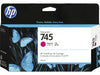 HP 745 (F9J95A) 130mL Magenta Original Ink Cartridge