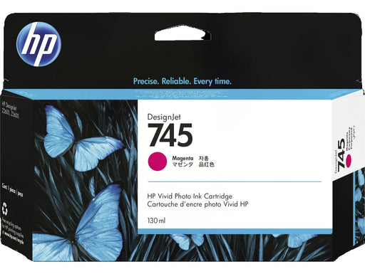 HP 745 (F9J95A) 130mL Magenta Original Ink Cartridge