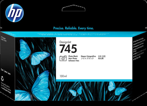 HP 745 (F9J98A) 130mL Photo Black Original Ink Cartridge