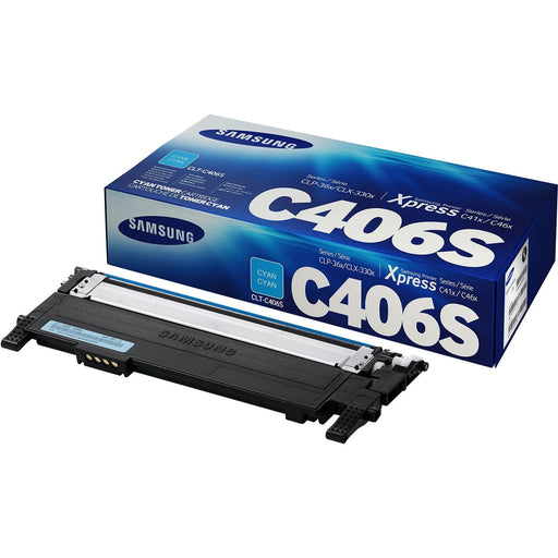 Samsung CLT-C406S Cyan Toner Cartridge – Compatible Printer Supply – Get Toner Canada