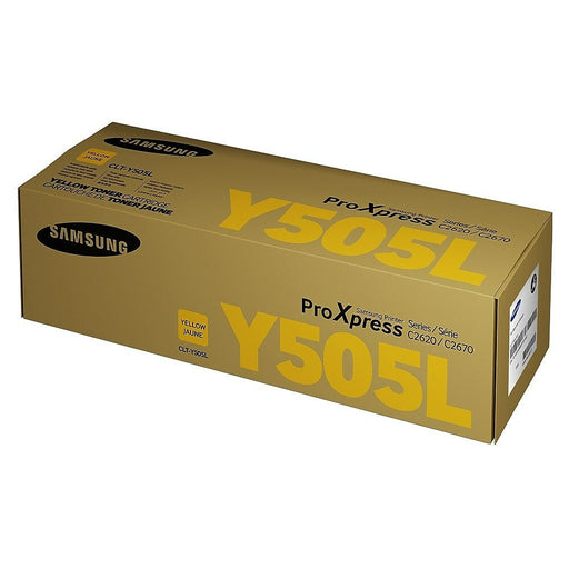 Samsung CLT-Y505L High Yield Yellow Toner Cartridge (SU514A) – Compatible Printer Supply – Get Toner Canada