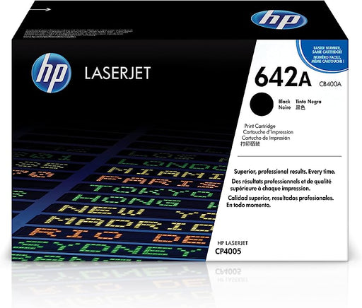 HP 642A (CB400A) Black Original LaserJet Toner Cartridge