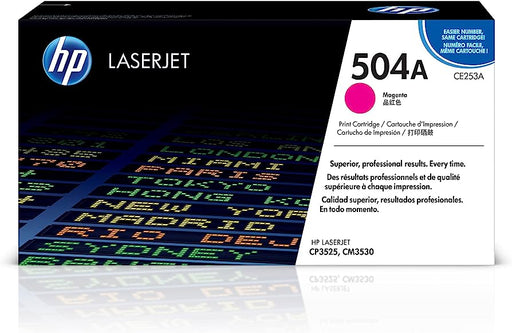 HP 504A (CE253A) Magenta Original LaserJet Toner Cartridge