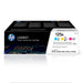 HP 125A (CE259A) Cyan, Magenta & Yellow Original LaserJet Toner Cartridges, 3 Pack – Compatible Printer Supply – Get Toner Canada