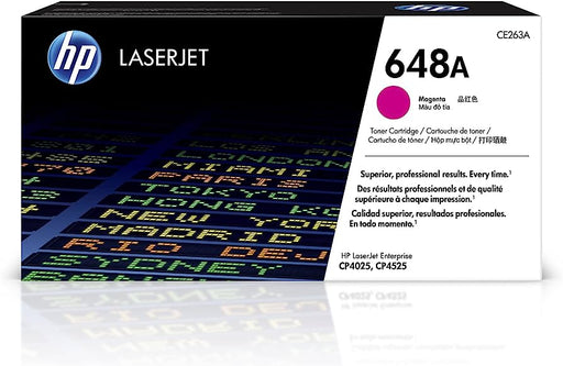 HP 648A (CE263A) Magenta Original LaserJet Toner Cartridge – Compatible Printer Supply – Get Toner Canada